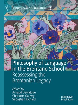 cover image of Philosophy of Language in the Brentano School